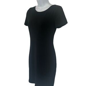 Fashion Nova Women’s Classic Black Scoop Back Bodycon Mini Dress. Size: Large.